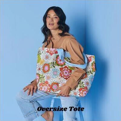 [Oversize Beach Bag - in many prints and colours - $29.95]